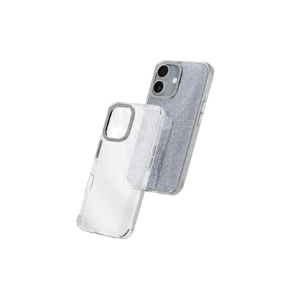 Funda Purpurina Transparente