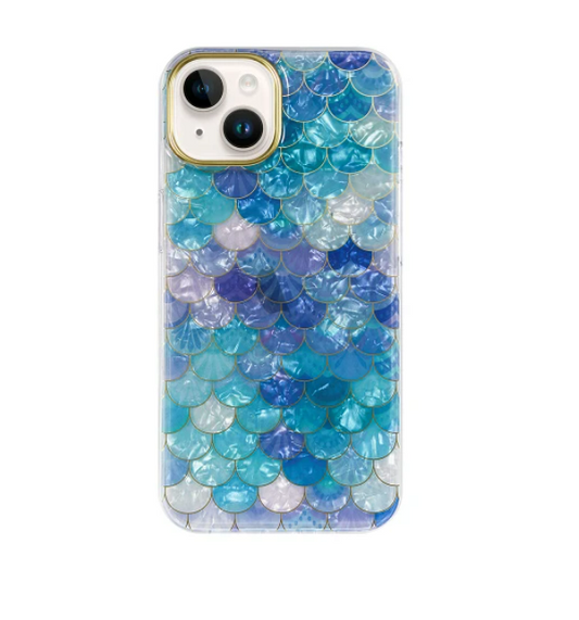 Funda Premium Perlada Celeste